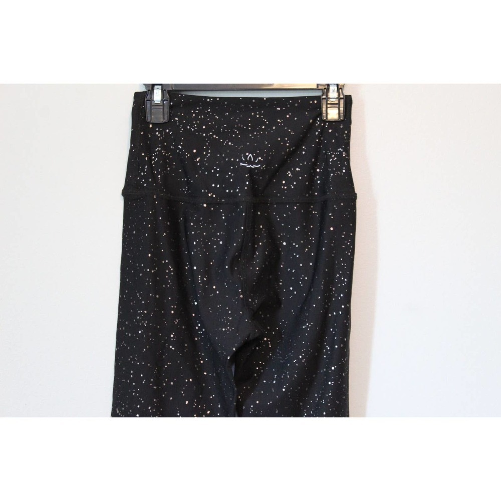 ✨2/$20 Beyond Yoga Alloy Ombre Speckled Midi Leggings Small Logo JLo Sparkle - Picture 12 of 16